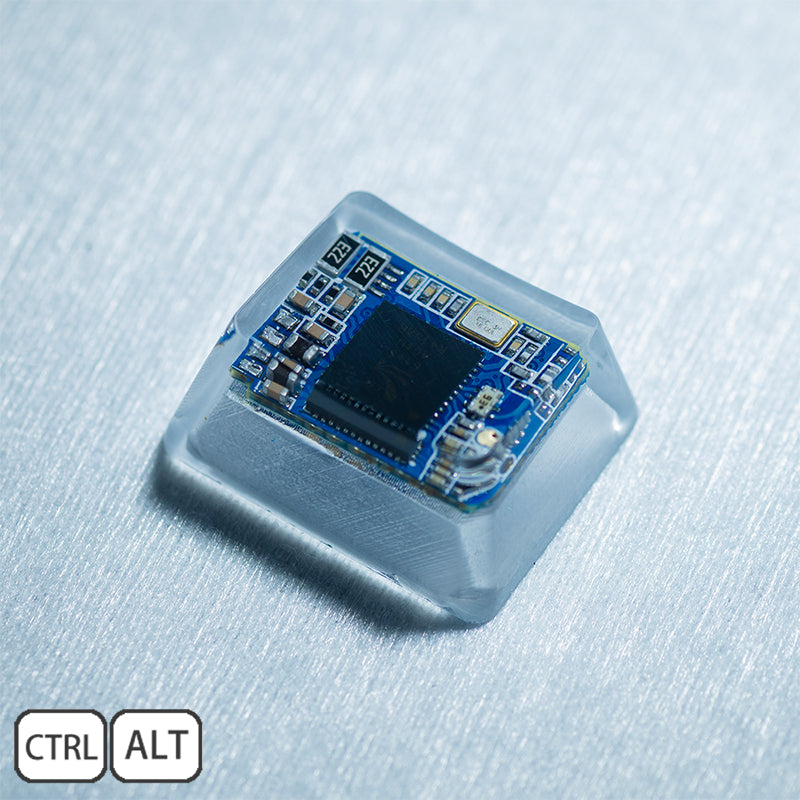 Blue Circuit Board Artisan Keycaps