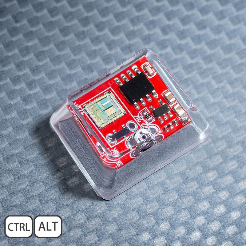 Red Circuit Board Artisan Keycaps