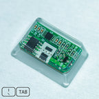 green circuit board keycaps（Cherry OEM XDA SA-height）Crystal Resin Drops Keycap