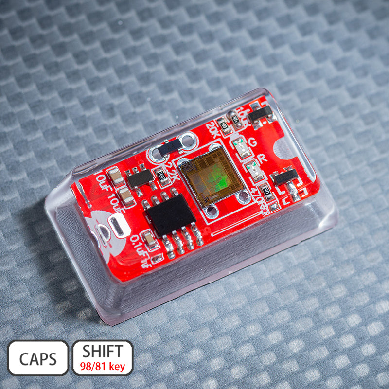 Red Circuit Board Artisan Keycaps