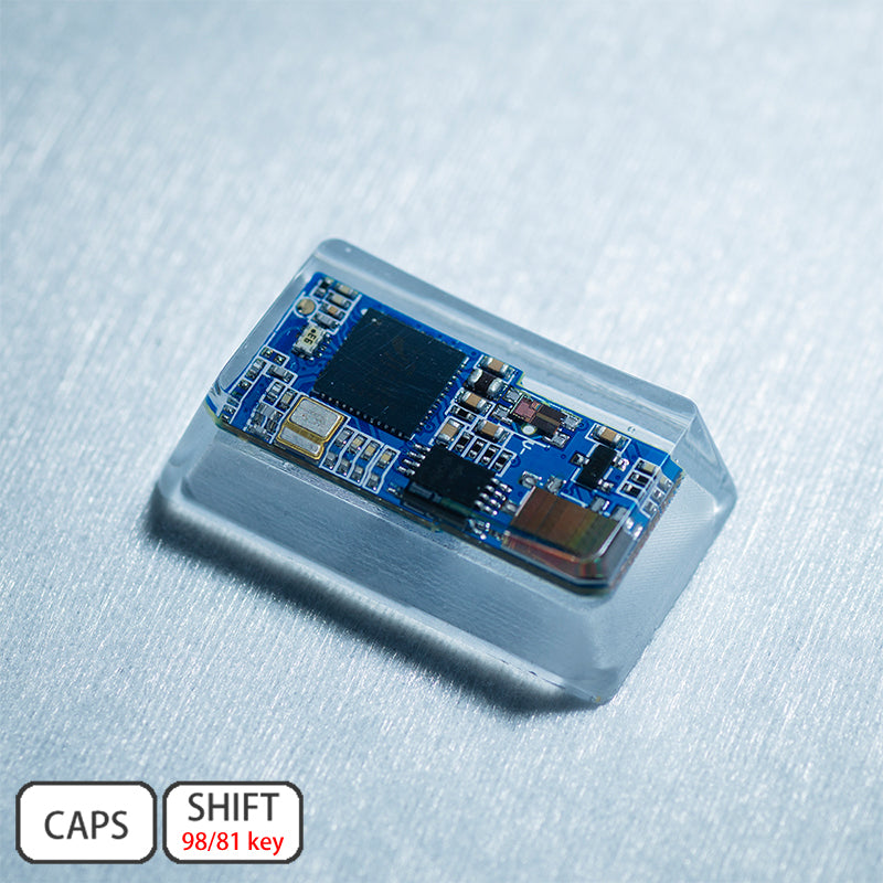 Blue Circuit Board Artisan Keycaps
