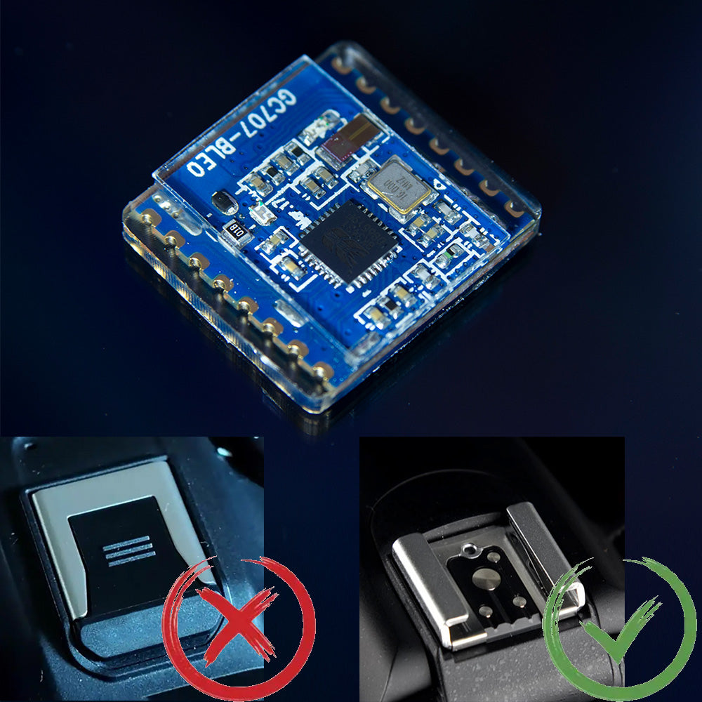 Blue Circuit Design Camera Hot Shoe Dust Cover