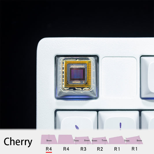 CMOS personalized keycaps,Chip Resin Keycap: Cherry R4, OEM R4, XDA height.