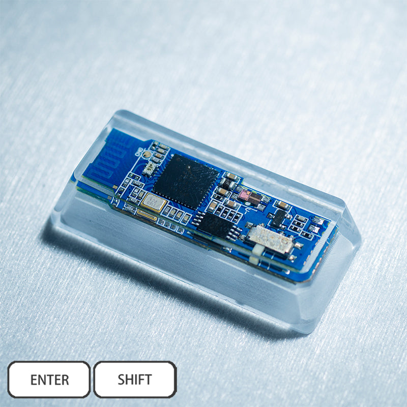 Blue Circuit Board Artisan Keycaps