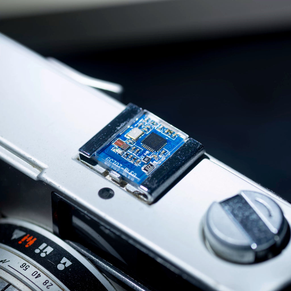 Blue Circuit Design Camera Hot Shoe Dust Cover