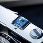 Blue Circuit Design Camera Hot Shoe Dust Cover