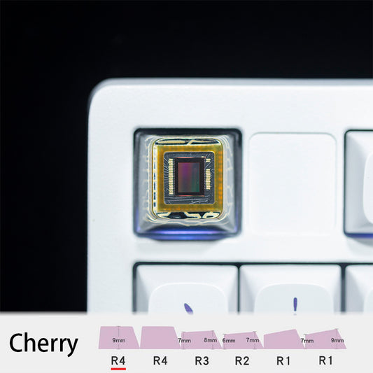 CMOS personalized keycaps,Chip Resin Keycap: Cherry R4, OEM R4, XDA height.