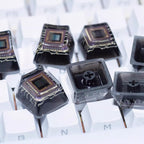 CMOS keycaps（Cherry OEM XDA SA-height  ESC 1U）Crystal Resin Drops Keycap
