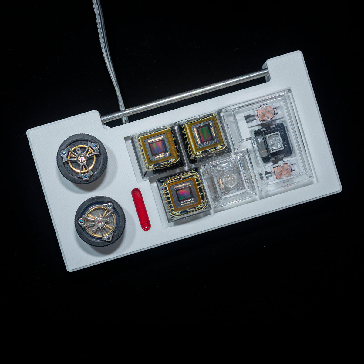 CMOS personalized keycaps,Chip Resin Keycap: Cherry R4, OEM R4, XDA height.