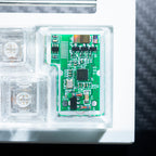 green circuit board keycaps（OEM height ISO Enter）Crystal Resin Drops Keycap