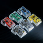 circuit board keycaps（OEM height ISO Enter）Crystal Resin Drops Keycap