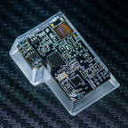 black circuit board keycaps（OEM height ISO Enter）Crystal Resin Drops Keycap