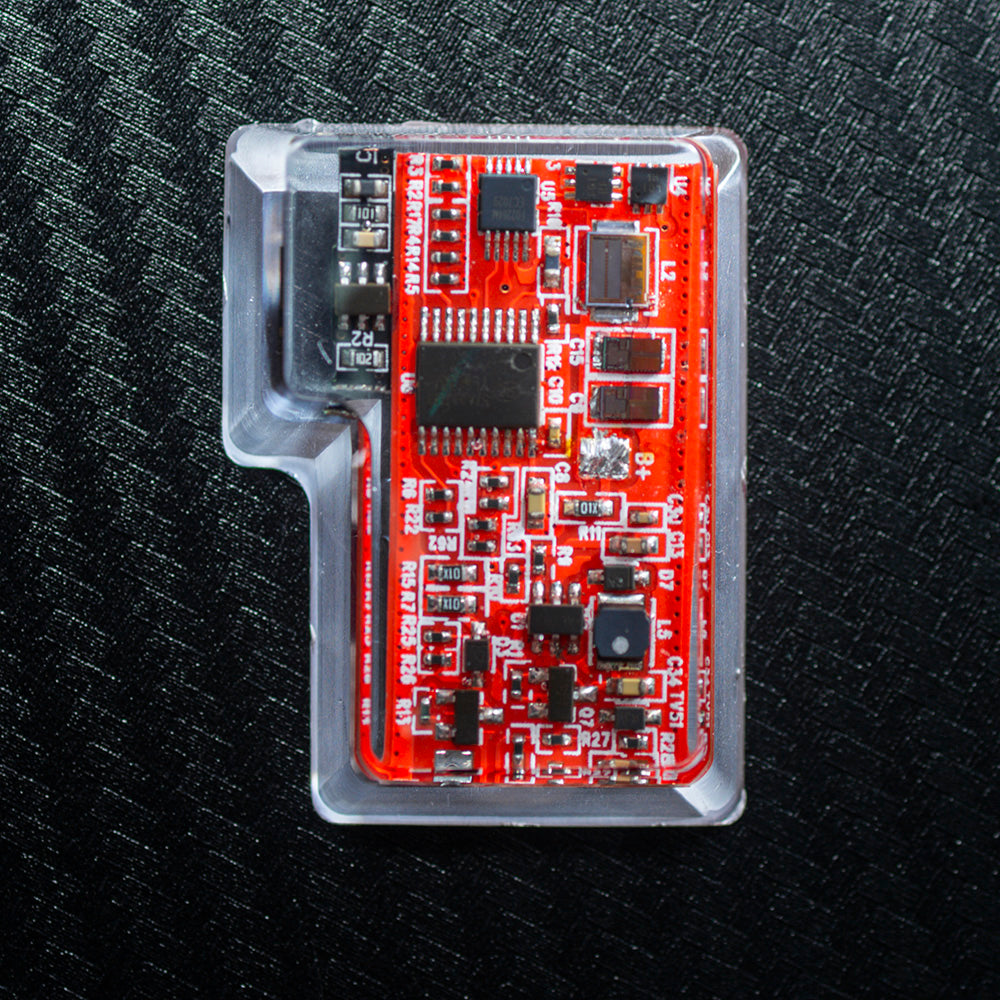 red circuit board keycaps（OEM height ISO Enter）Crystal Resin Drops Keycap