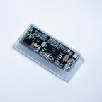 black circuit board keycaps（Cherry-height R1 spacebar 2.75U 2.25U 1.75U）Crystal Resin Drops Keycap