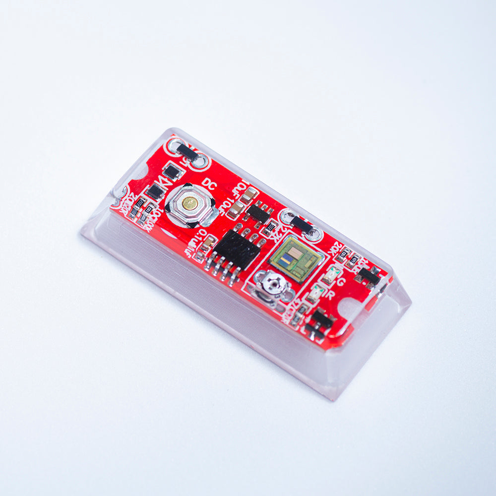 red circuit board keycaps（Cherry-height R1 spacebar 2.75U 2.25U 1.75U）Crystal Resin Drops Keycap