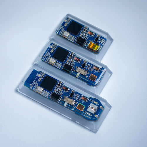 blue circuit board keycaps（Cherry-height R1 spacebar 2.75U 2.25U 1.75U）Crystal Resin Drops Keycap