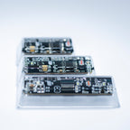 black circuit board keycaps（Cherry-height R1 spacebar 2.75U 2.25U 1.75U）Crystal Resin Drops Keycap