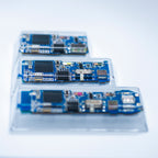 blue circuit board keycaps（Cherry-height R1 spacebar 2.75U 2.25U 1.75U）Crystal Resin Drops Keycap