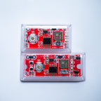 red circuit board keycaps（Cherry-height R1 spacebar 2.75U 2.25U 1.75U）Crystal Resin Drops Keycap