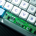 green circuit board keycaps（Cherry OEM XDA SA-height）Crystal Resin Drops Keycap