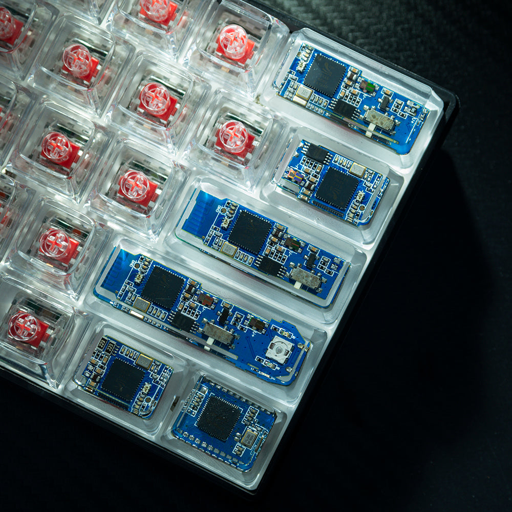 Blue Circuit Board Artisan Keycaps