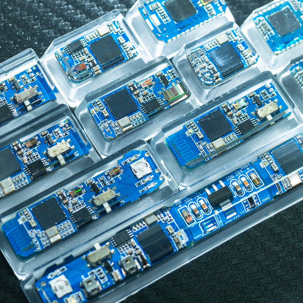 Blue Circuit Board Artisan Keycaps
