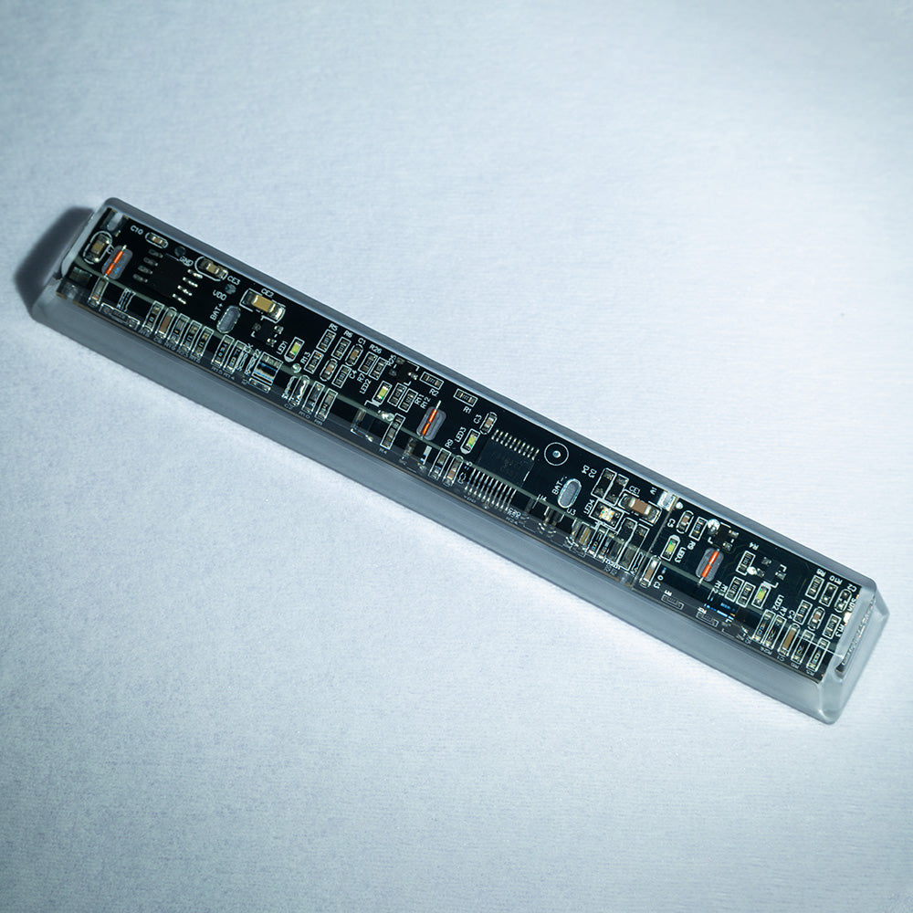 Black circuit board keycaps（Cherry OEM XDA-height）Crystal Resin Drops Keycap
