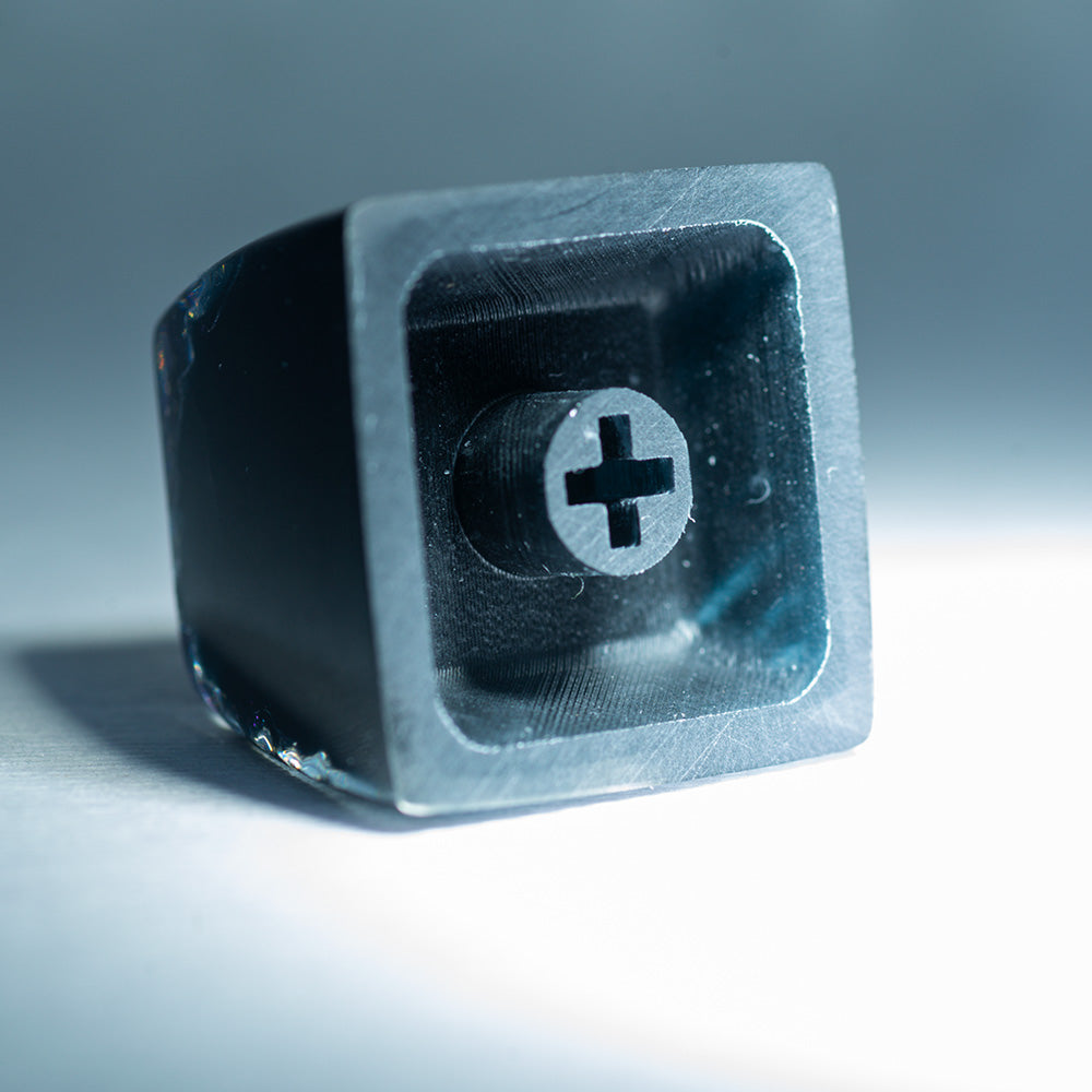 Starry Astronaut Keycaps（SA R1-height 1U）Crystal Resin Drops Keycap