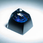 Starry Astronaut Keycaps（SA R1-height 1U）Crystal Resin Drops Keycap