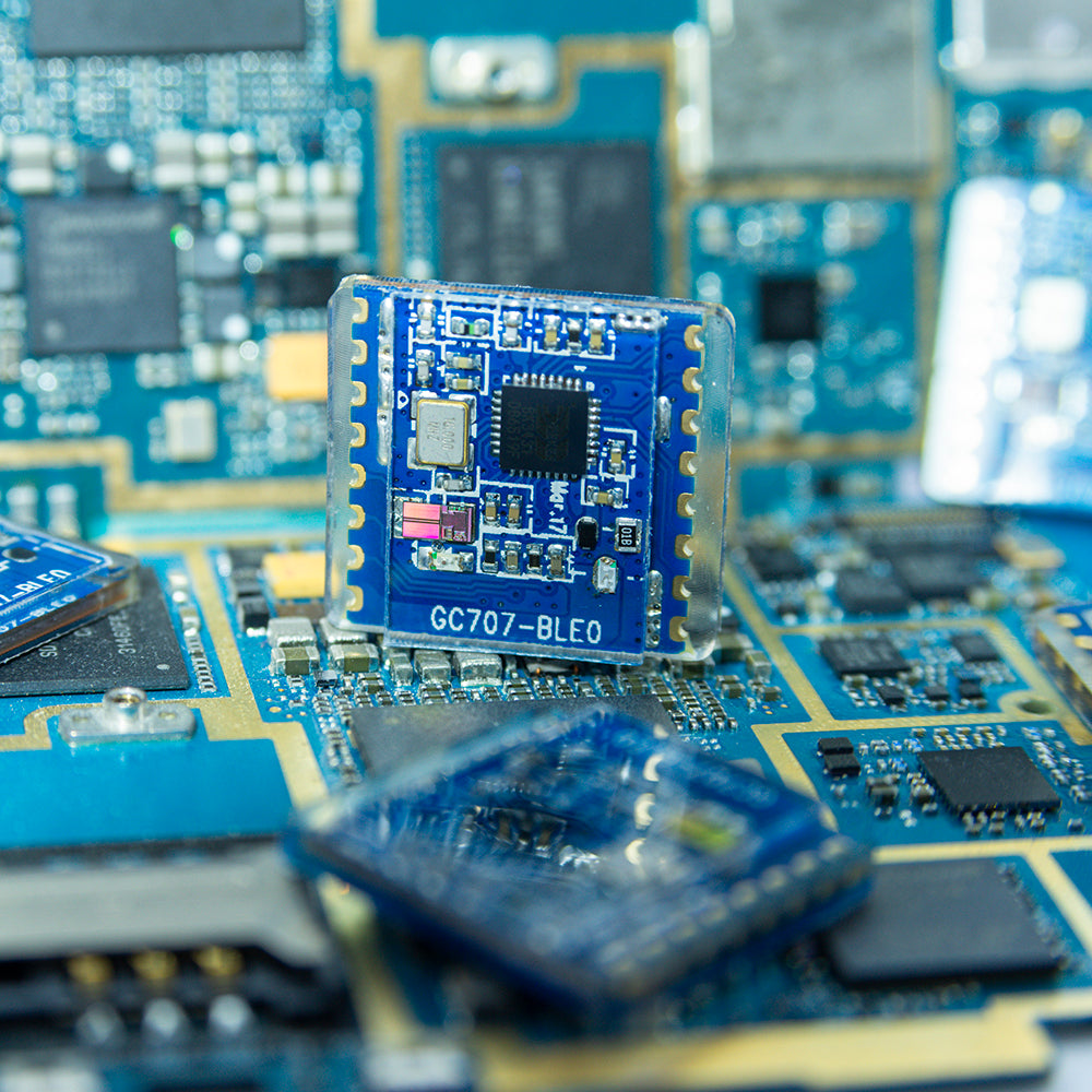 Blue Circuit Design Camera Hot Shoe Dust Cover