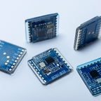 Blue Circuit Design Camera Hot Shoe Dust Cover