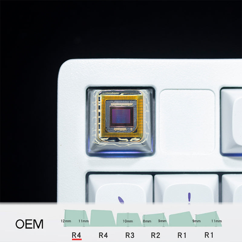 CMOS personalized keycaps,Chip Resin Keycap: Cherry R4, OEM R4, XDA height.