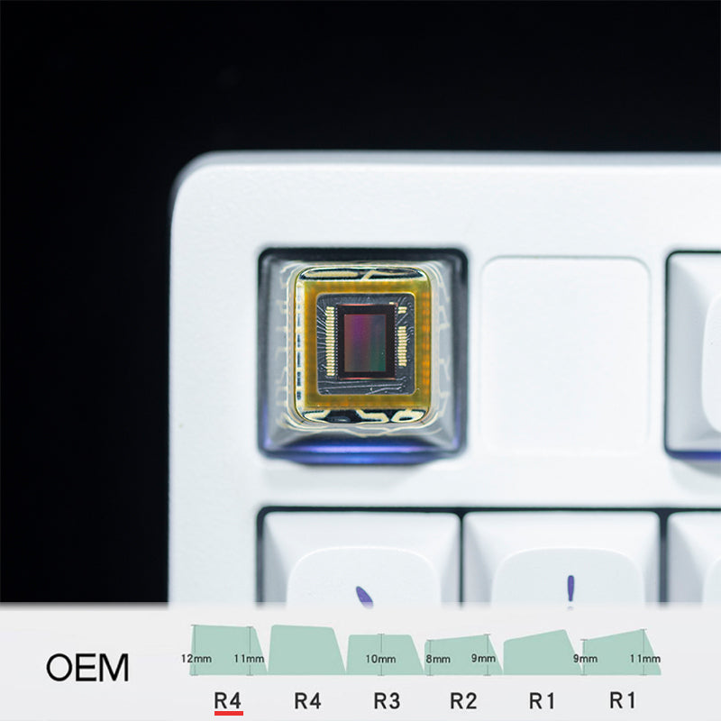 CMOS personalized keycaps,Chip Resin Keycap: Cherry R4, OEM R4, XDA height.
