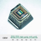CMOS keycaps（Cherry OEM XDA SA-height  ESC 1U）Crystal Resin Drops Keycap