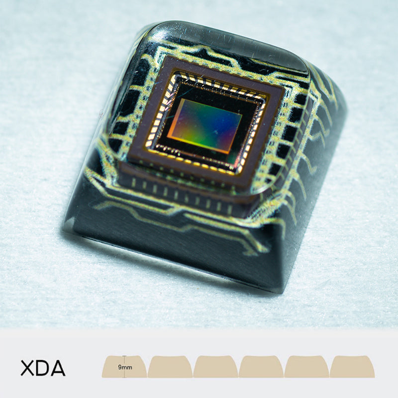 CMOS keycaps（Cherry OEM XDA SA-height  ESC 1U）Crystal Resin Drops Keycap