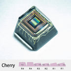 CMOS keycaps（Cherry OEM XDA SA-height  ESC 1U）Crystal Resin Drops Keycap