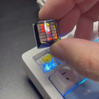 chip keycaps（Cherry OEM XDA SA-height  ESC 1U）Crystal Resin Drops Keycap